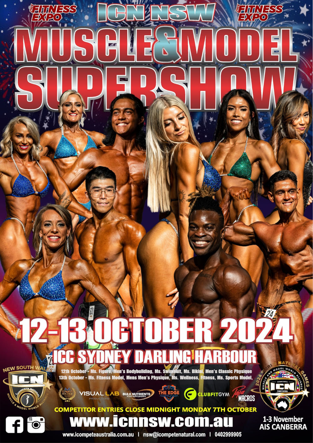 icn muscle & model supershow 2024